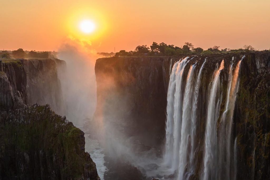 Victoria Falls, Zambia, Zimbabwe Africa